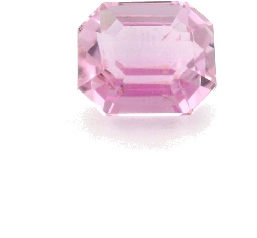 5.37 carat PINK STEP cut Octagonal Kunzite (1)