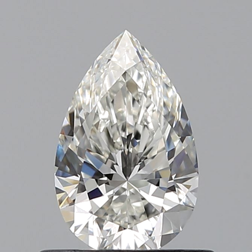 0.53 carat H-IF Natūralus Pear Deimantas (1)