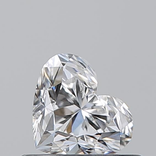 0.5 carat E-VS1 Natūralus Heart Deimantas (1)