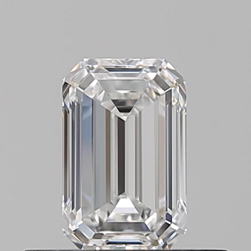 0.5 carat F-VVS2 Natūralus Emerald Deimantas (1)