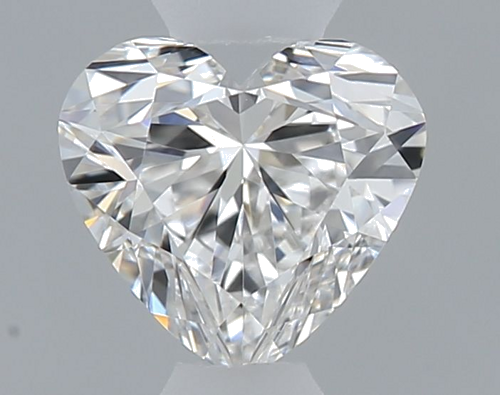0.3 carat G-VVS2 Natūralus Heart Deimantas (1)