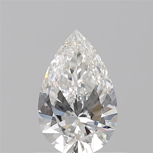 0.55 carat G-VVS2 Natūralus Pear Deimantas (1)