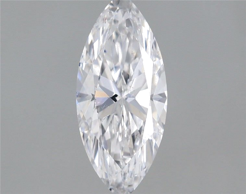 0.68 carat D-SI1 Natūralus Marquise Deimantas (1)