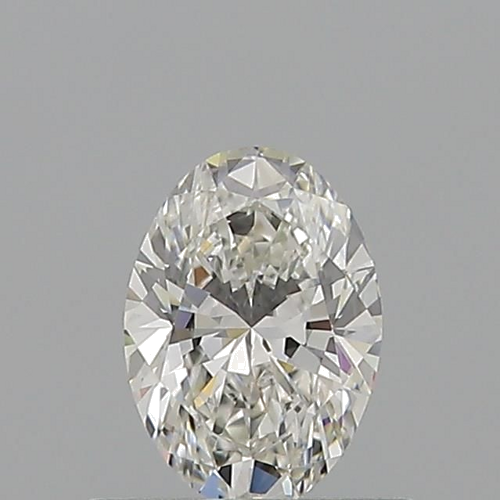 0.55 carat H-VVS1 Natūralus Oval Deimantas (1)
