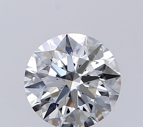 0.53 carat F-VVS1 Excellent cut Natūralus Round Deimantas (1)