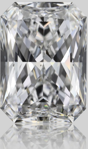 1.03 carat E-VS1 Natūralus Radiant Deimantas (1)