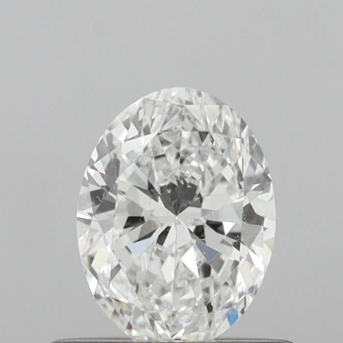 0.5 carat F-SI1 Natūralus Oval Deimantas (1)