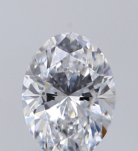 0.5 carat D-VS1 Natūralus Oval Deimantas (1)