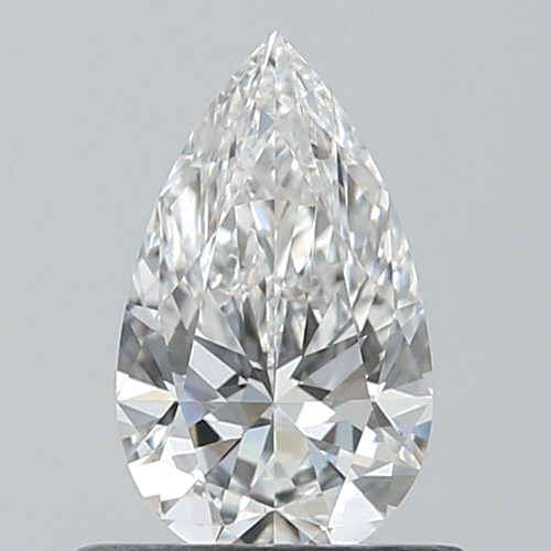 0.5 carat E-VS1 Natūralus Pear Deimantas (1)