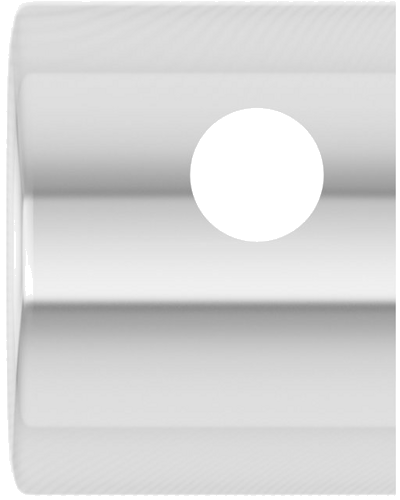 14K White 4.4 mm Round Bezel-Set Slide Pendant Mounting (3)