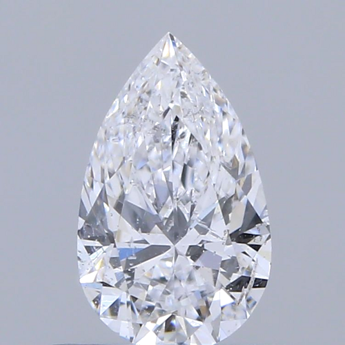 0.5 carat D-SI2 Natūralus Pear Deimantas (1)