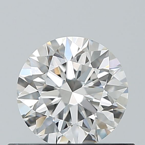 0.51 carat F-VVS2 Excellent cut Natūralus Round Deimantas (1)