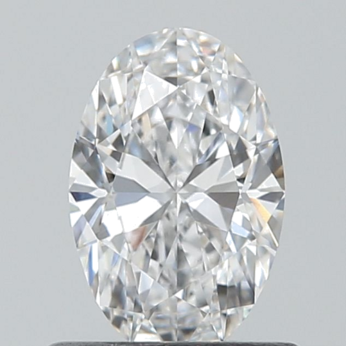 0.6 carat D-VS1 Natūralus Oval Deimantas (1)