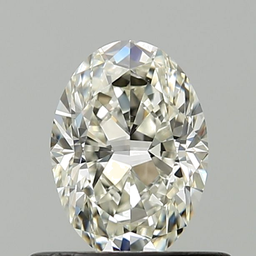 0.56 carat I-VVS2 Natūralus Oval Deimantas (1)