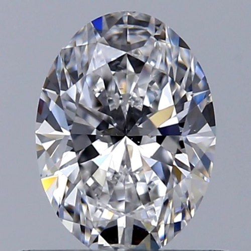 0.5 carat D-SI1 Natūralus Oval Deimantas (1)