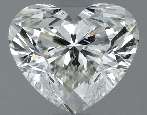 1.72 carat J-SI2 Natūralus Heart Deimantas (1)