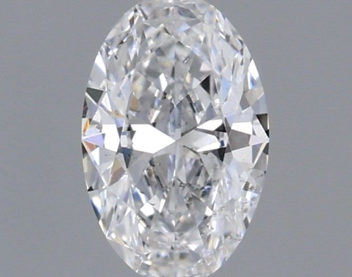 0.3 carat D-SI1 Natūralus Oval Deimantas (1)