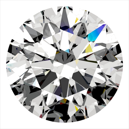 0.3 carat I-SI1 Excellent cut Natūralus Round Deimantas (1)