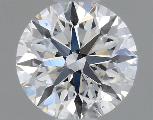 0.45 carat E-SI1 Excellent cut Natūralus Round Deimantas (1)
