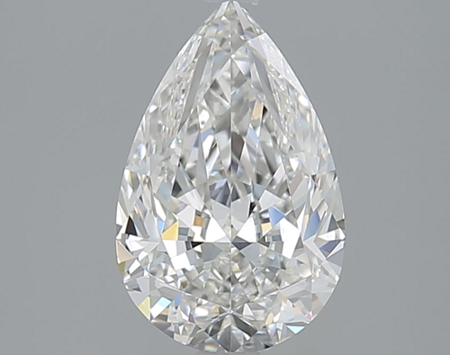 2.0 carat G-VS2 Natūralus Pear Deimantas (1)