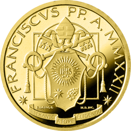 3 g Baptism Sacrament 2022 Vatican 10 Euro Gold Coin (2)
