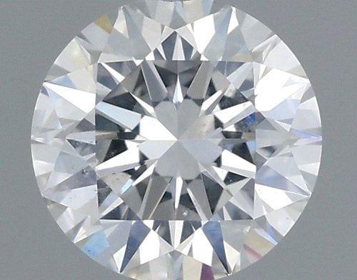 0.5 carat F-SI2 Excellent cut Natūralus Round Deimantas (1)