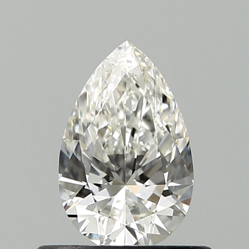 0.52 carat F-SI1 Natūralus Pear Deimantas (1)