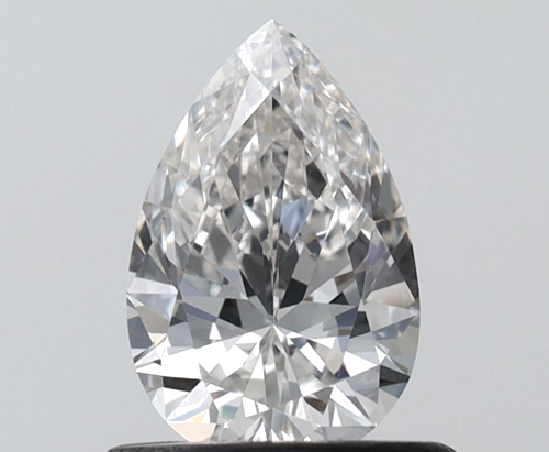 0.6 carat G-VVS1 Natūralus Pear Deimantas (1)
