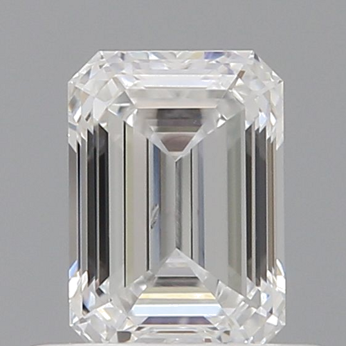 0.51 carat E-SI1 Natūralus Emerald Deimantas (1)