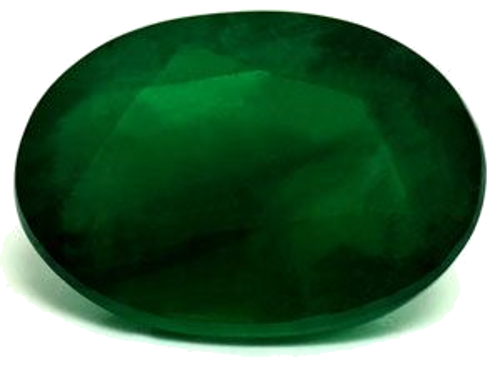 3.68 carat GREEN Oval Smaragdas (1)