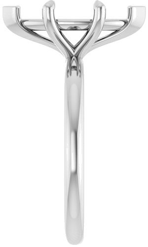Sužadėtuvių Žiedas „Claw-Prong Solitaire“ 14k white gold Marquise 14mm x 7mm (4)