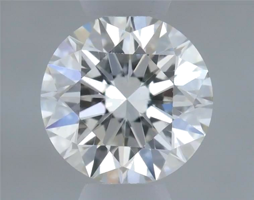 0.32 carat I-VVS2 Excellent cut Natūralus Round Deimantas (1)