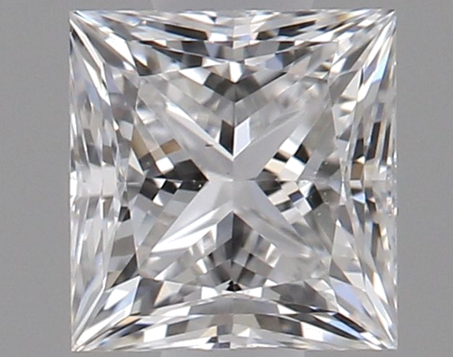 0.51 carat D-VS2 Natūralus Princess Deimantas (1)