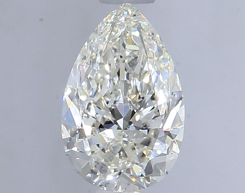 0.9 carat J-SI1 Natūralus Pear Deimantas (1)
