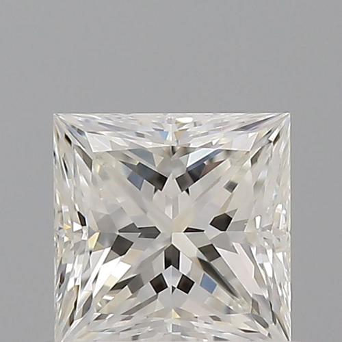 0.56 carat H-VVS2 Natūralus Princess Deimantas (1)
