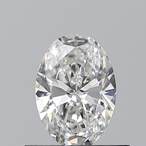 0.51 carat F-VVS1 Natūralus Oval Deimantas (1)