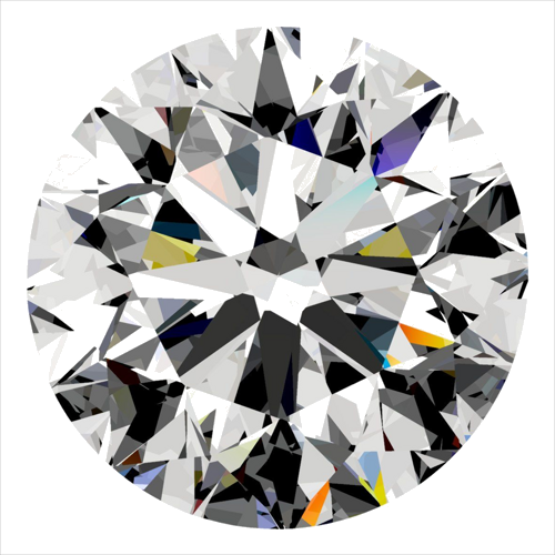 0.3 carat F-VS2 Very Good cut Natūralus Round Deimantas (1)