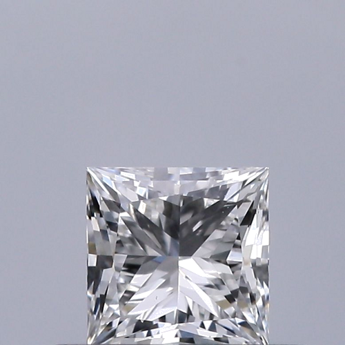 0.42 carat F-VS2 Natūralus Princess Deimantas (1)