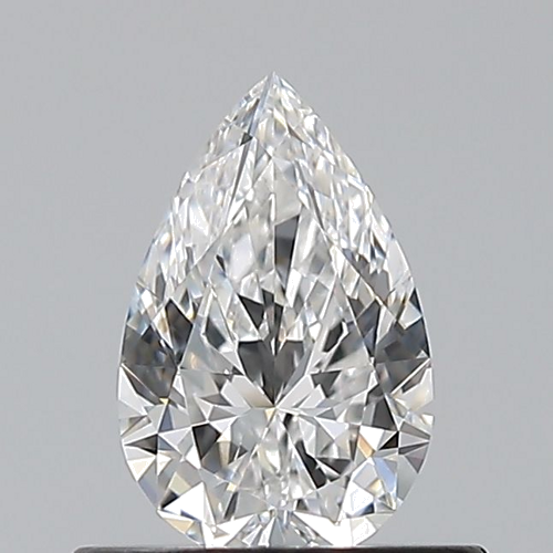 0.5 carat E-VVS1 Natūralus Pear Deimantas (1)
