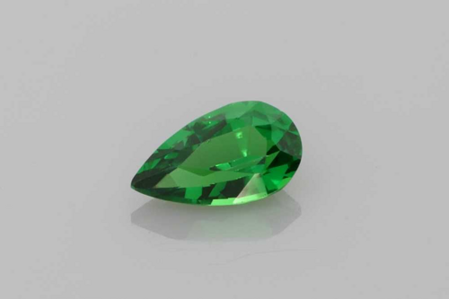 0.62 carat GREEN Pear Garnet (1)