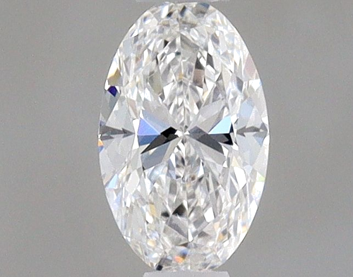 0.3 carat D-VVS2 Natūralus Oval Deimantas (1)