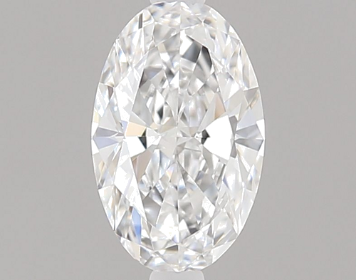 0.44 carat D-VVS1 Natūralus Oval Deimantas (1)