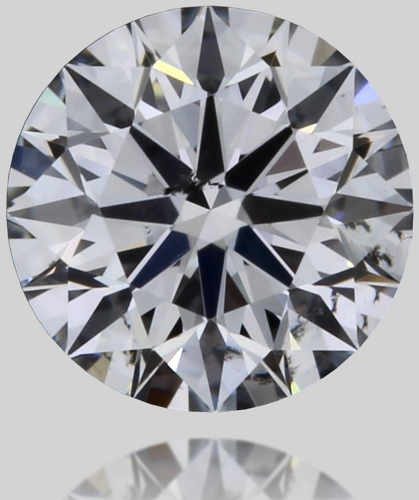 0.21 carat F-SI2 Excellent cut Natūralus Round Deimantas (1)