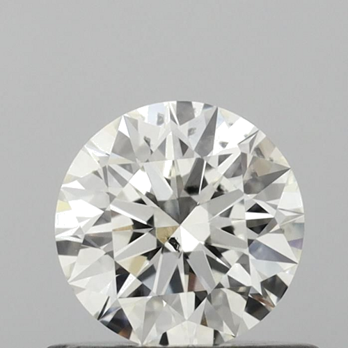 0.56 carat I-SI1 Excellent cut Natūralus Round Deimantas (1)