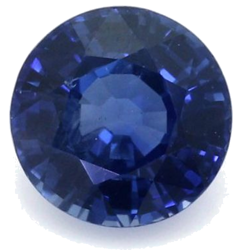 0.69 carat BLUE Round Safyras (1)
