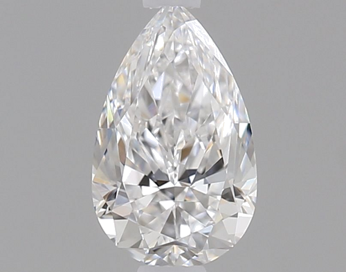 0.37 carat D-IF Natūralus Pear Deimantas (1)