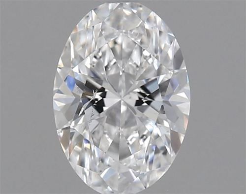 0.51 carat D-SI2 Natūralus Oval Deimantas (1)