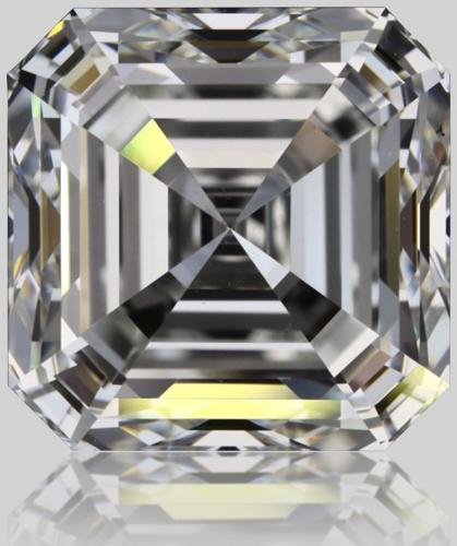 1.51 carat I-VVS2 Natūralus Asscher Deimantas (1)