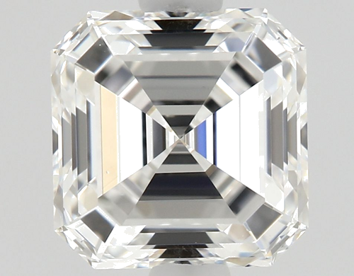 1.02 carat F-VS1 Natūralus Asscher Deimantas (1)