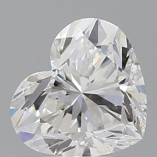 0.7 carat D-VS2 Natūralus Heart Deimantas (1)